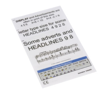 Laminated Test Type With Modern Text And Computer Screen Presentation