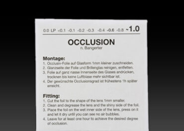 Bangerter Occlusion Foils